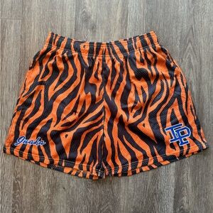 Inaka Power Tiger Stripe Mesh Shorts